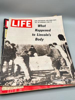 LOT 113: Vintage Life Magazines