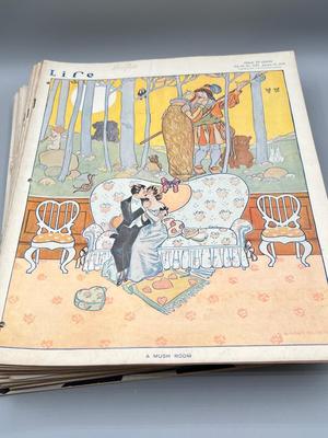LOT 114: Antique Life Magazine Copies- (As Old as 1887)