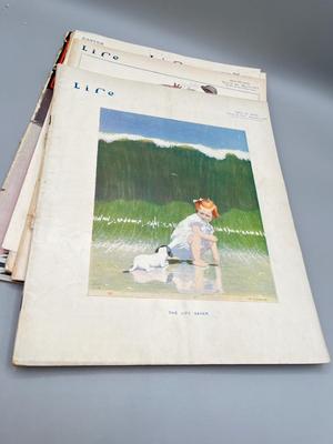 LOT 114: Antique Life Magazine Copies- (As Old as 1887)