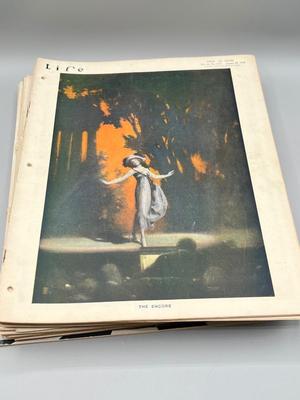 LOT 114: Antique Life Magazine Copies- (As Old as 1887)