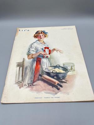 LOT 114: Antique Life Magazine Copies- (As Old as 1887)