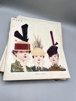 LOT 114: Antique Life Magazine Copies- (As Old as 1887)