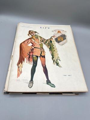 LOT 114: Antique Life Magazine Copies- (As Old as 1887)