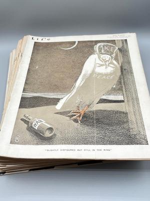 LOT 114: Antique Life Magazine Copies- (As Old as 1887)