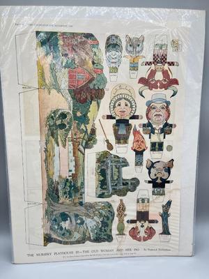 LOT 115: Vintage Paper Doll Advertisements and More