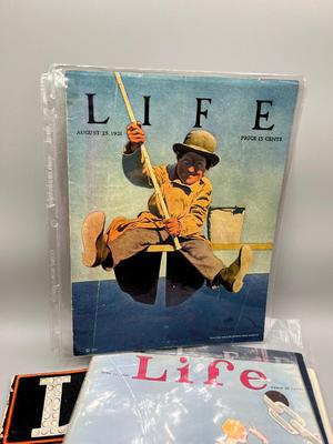 LOT 116: Antique / Vintage Life Magazine Cover and Copies - Maxfield Parrish Art and More