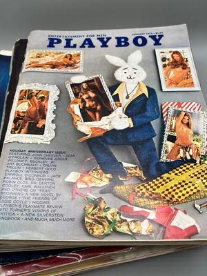 LOT 117: Vintage 1960s Playboy Magazine Copies