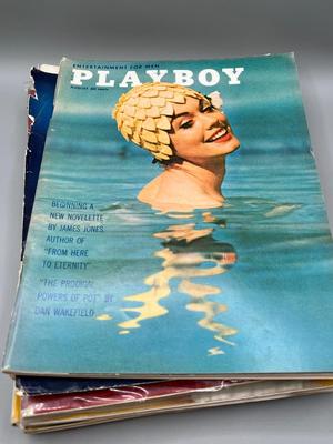 LOT 117: Vintage 1960s Playboy Magazine Copies