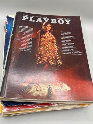 LOT 117: Vintage 1960s Playboy Magazine Copies