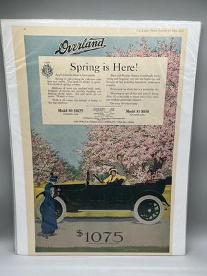 LOT 118: Antique Magazine Covers and Advertisement