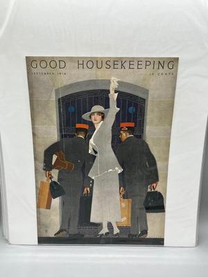 LOT 118: Antique Magazine Covers and Advertisement