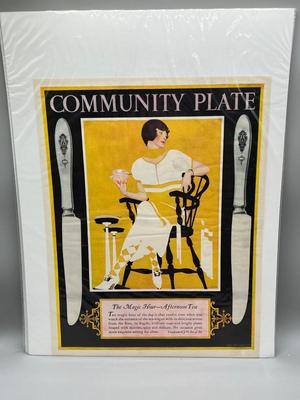 LOT 118: Antique Magazine Covers and Advertisement