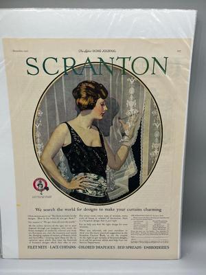 LOT 118: Antique Magazine Covers and Advertisement