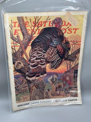LOT 120: Vintage Saturday Evening Post Magazines