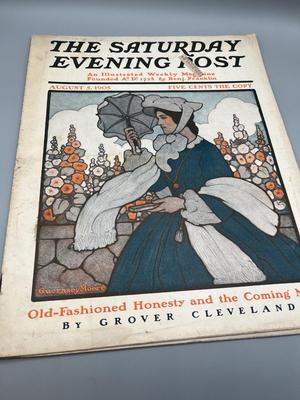 LOT 121: Antique 1904-1905 Copies of The Saturday Evening Post