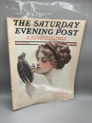 LOT 122: Antique and Vintage Copies of the Saturday Evening Post