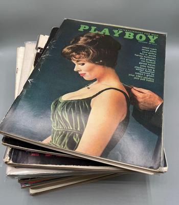 LOT 123: Vingtage 1960s Playboy Magazines