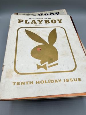 LOT 123: Vingtage 1960s Playboy Magazines