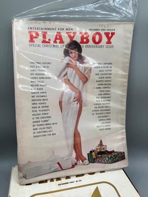 LOT 123: Vingtage 1960s Playboy Magazines