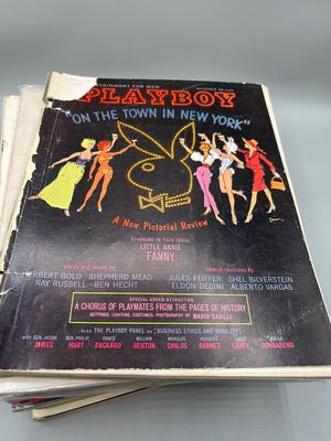 LOT 123: Vingtage 1960s Playboy Magazines