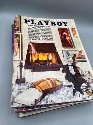 LOT 123: Vingtage 1960s Playboy Magazines