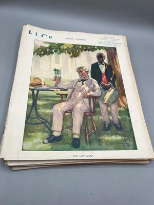 LOT 124: Antique Copies of Life Magazine