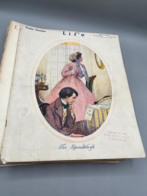 LOT 124: Antique Copies of Life Magazine