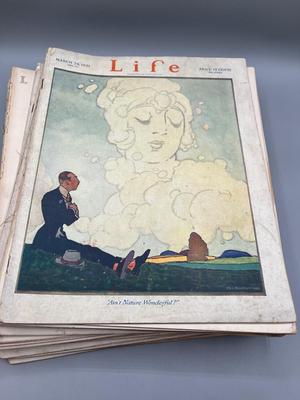 LOT 124: Antique Copies of Life Magazine