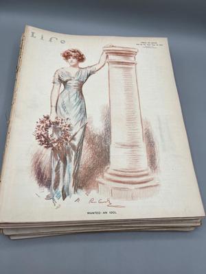 LOT 124: Antique Copies of Life Magazine