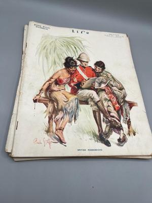 LOT 124: Antique Copies of Life Magazine