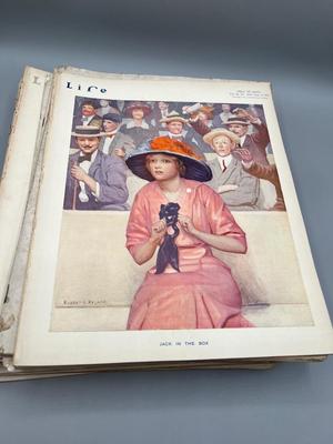 LOT 124: Antique Copies of Life Magazine