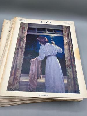 LOT 124: Antique Copies of Life Magazine