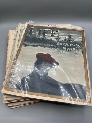 LOT 124: Antique Copies of Life Magazine