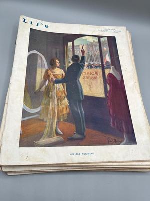 LOT 124: Antique Copies of Life Magazine