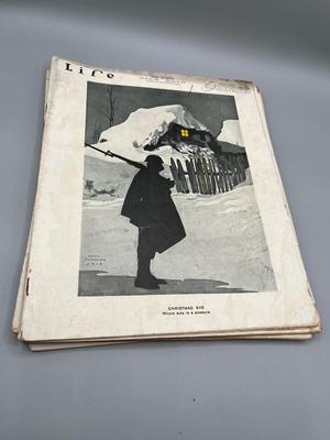 LOT 124: Antique Copies of Life Magazine