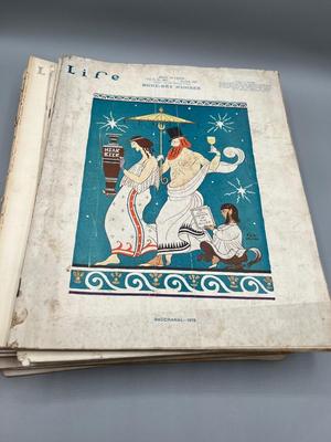 LOT 124: Antique Copies of Life Magazine