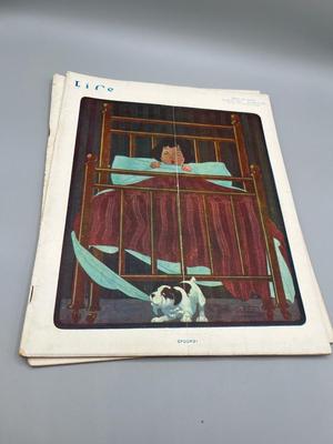 LOT 124: Antique Copies of Life Magazine