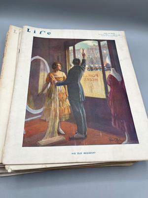 LOT 124: Antique Copies of Life Magazine