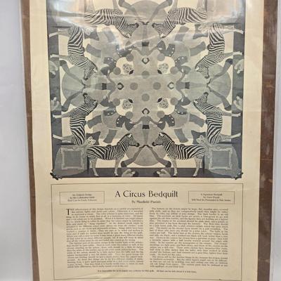 LOT 126: Vintage Maxfield Parish Magazine and Newspaper Pages