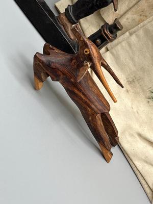 LOT 128: Mixed Antique / Vintage Collectibles - Straight Razor and More