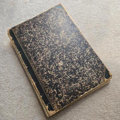 LOT 129: Antique Bound Book of Harpers Weekly Magazine 1876