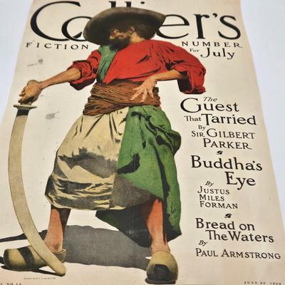 LOT 136: Antique and Vintage Magazine Covers and Advertising Crate Labels