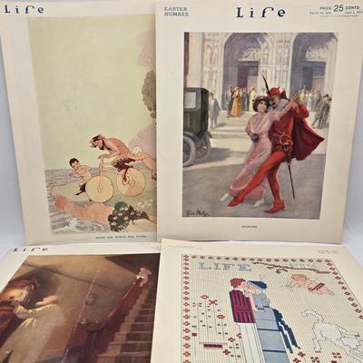 LOT 137: Multiple Vintage Life Magazine Covers
