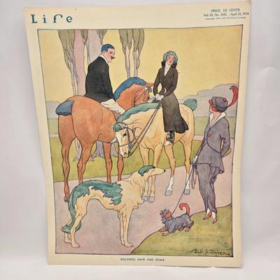 LOT 137: Multiple Vintage Life Magazine Covers