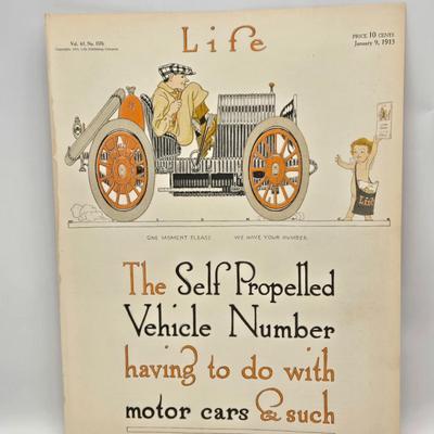 LOT 137: Multiple Vintage Life Magazine Covers