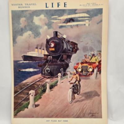 LOT 137: Multiple Vintage Life Magazine Covers