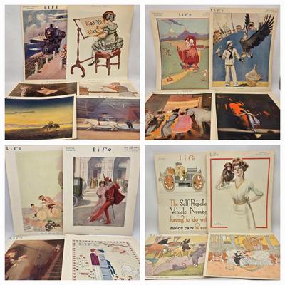 LOT 137: Multiple Vintage Life Magazine Covers
