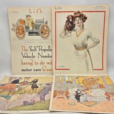 LOT 137: Multiple Vintage Life Magazine Covers
