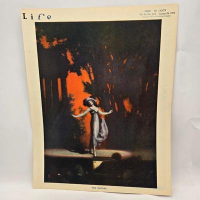 LOT 137: Multiple Vintage Life Magazine Covers