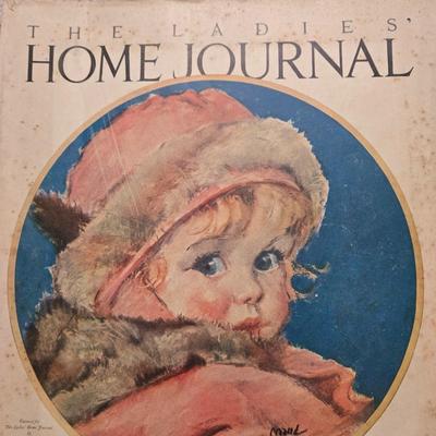 LOT 139: Vintage Ladies' Home Journal Magazine Covers/ October 1901, August 1901, October 1902, February 1924, December 1927
